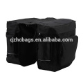 600D / PVC Waterproof 37L Double Saddle Bags For Bicycles